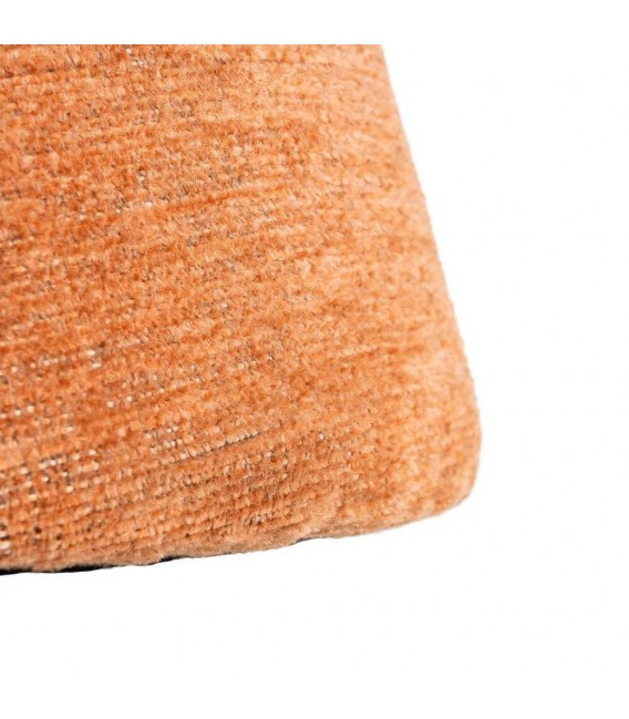 SILLA DE COMEDOR GIRATORIA 55 X 50 X 77 LICHO TAPIZADA CHENILLA CALABAZA