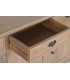 Aparador pequeño provenzal en madera mango con cajones y puertas. 6