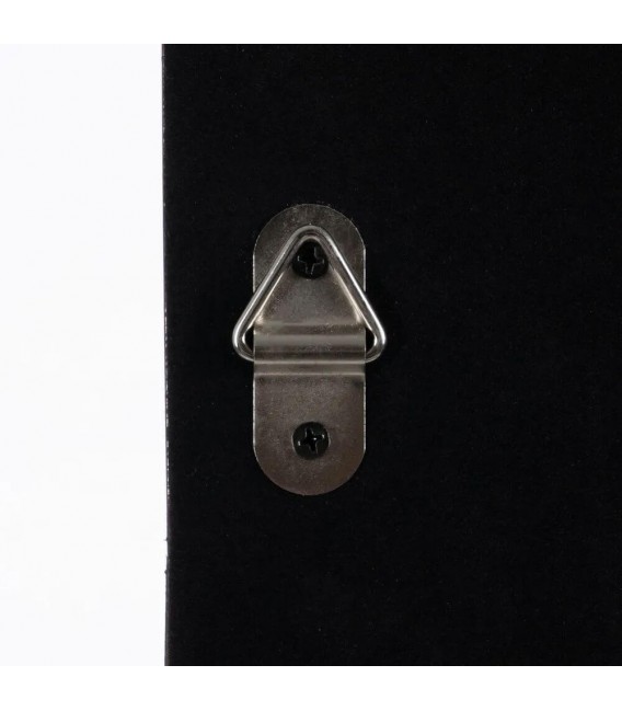 Espejo vestidor rectangular vintage madera DM lacado granate. 4