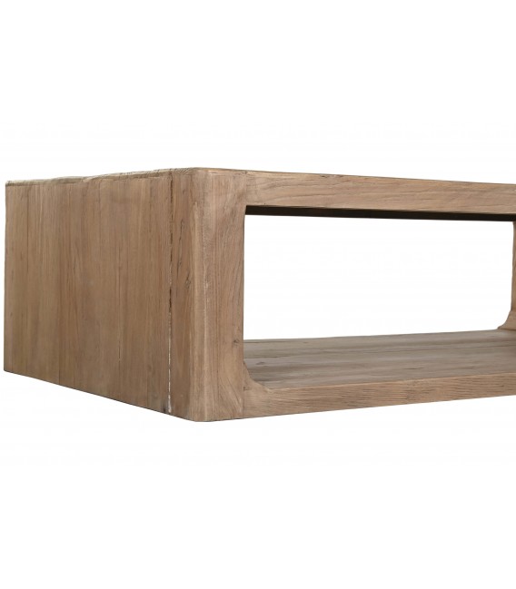 MESA CENTRO RECTANGULAR XL 140 X 71 X 35 LURCHA MADERA MACIZA NATURAL