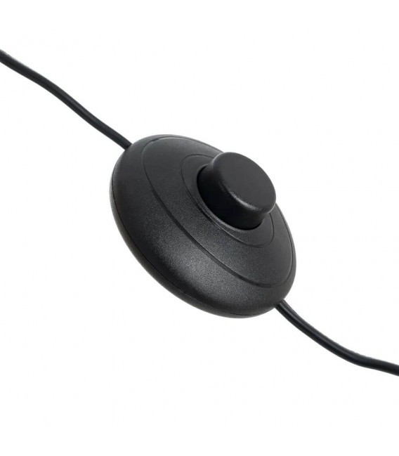 Lámpara de pie boho de ratán natural trenzado artesanal. 5