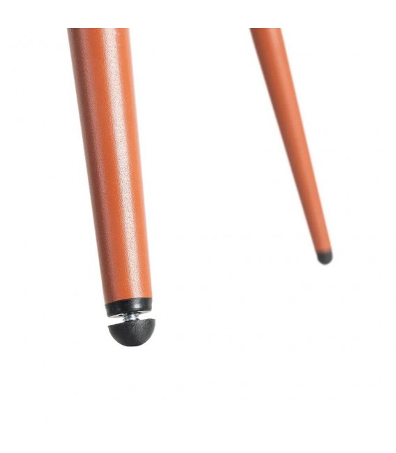 Silla tapizada verde contemporánea con patas metálicas finas. 6