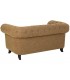 Sofá 2 plazas chester polipiel camel elegante y cómodo. 3