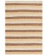 ALFOMBRA XL 200 X 300 RULLIAS ALGODON MARRON BEIGE Y CRUDO