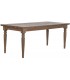Mesa comedor grande boho de madera teca reciclada natural.
