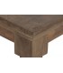 Mesa comedor grande boho de madera teca reciclada natural. 7