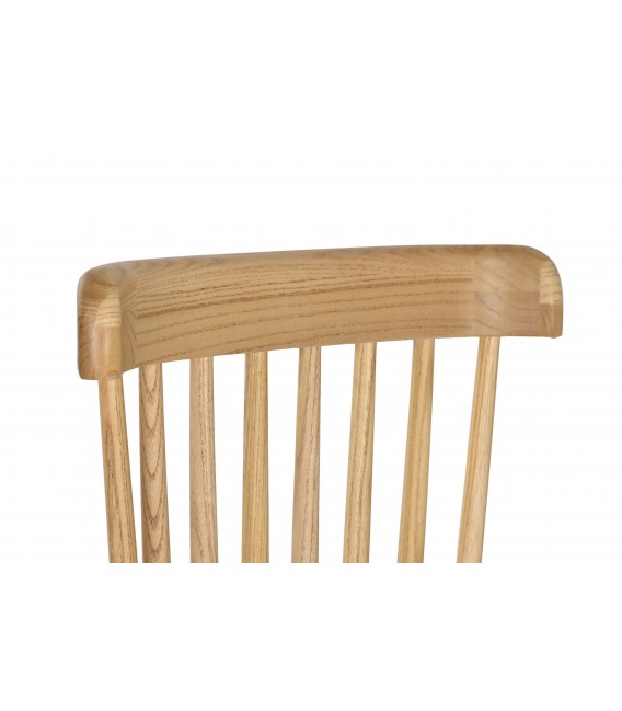 Set 2 sillas comedor boho madera olmo natural artesanal. 3