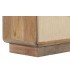 Cómoda boho pequeña de madera y yute natural artesanal. 7