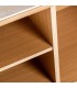 Mueble de TV contemporáneo en madera natural y travertino 7