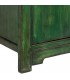 Armario madera verde patinado con herrajes bronce oriental 7