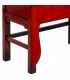 Armario alacena oriental rojo lacado con herrajes patinados 7
