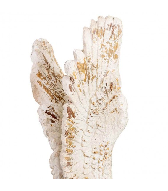 Figura decorativa clásica alta acabado piedra vieja decapada 5