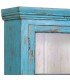 VITRINA 105 X 40 X 180 CAMINO MADERA DECAPADA AZUL