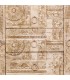 APARADOR 165 X 45 X 75 CUENTROS MADERA TALLADA DECAPADA CREMA