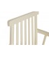 Sillón de comedor colonial en madera lacada color crema3