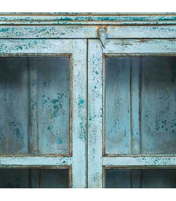 itrina boho turquesa en madera maciza con encanto artesanal5