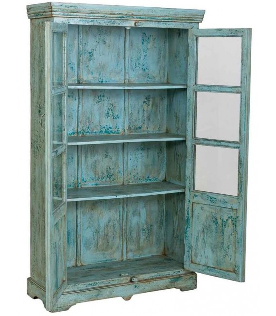 itrina boho turquesa en madera maciza con encanto artesanal2