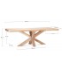 Mesa comedor rectangular boho de madera trembesi natural grande4