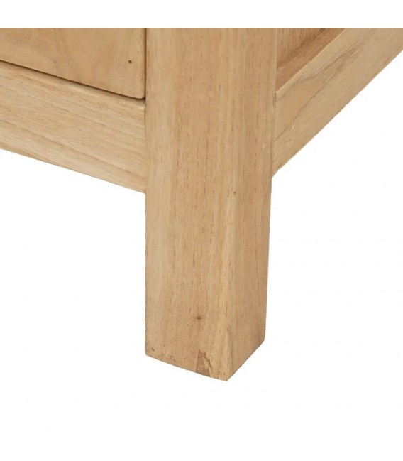 Aparador de madera de mindi con cuatro puertas y dos cajones5