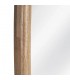 Espejo vestidor alargado de madera maciza acabado natural 3