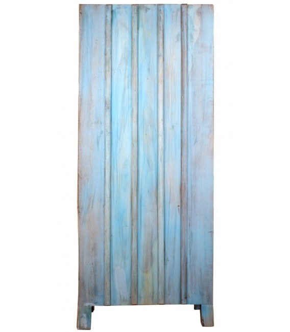 Armario alacena madera mango decorada a mano multicolor 3
