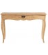 Consola de entrada grande boho clasica 1 cajon madera mindi natural 1
