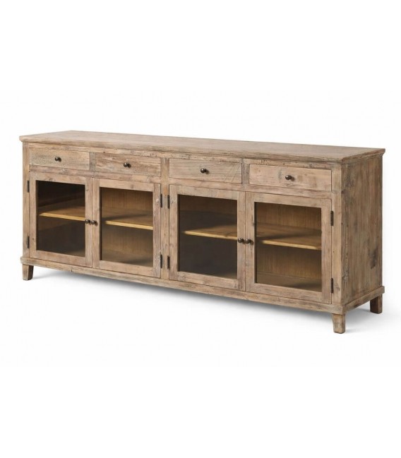 APARADOR GRANDE 200 X 42 X 88 GRANGO ADERA MACIZA NATURAL