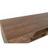 Mueble TV 140 cm madera maciza acacia color nogal estilo industrial 3