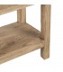 Mesilla noche alta 2 cajones madera mindi natural estilo boho 5