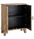 ARMARIO ALACENA BAJO 92 X 41 X 111 TRENCO MADERA NATURAL METAL DORADO