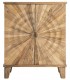 ARMARIO ALACENA BAJO 92 X 41 X 111 TRENCO MADERA NATURAL METAL DORADO