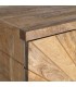 ARMARIO ALACENA BAJO 92 X 41 X 111 TRENCO MADERA NATURAL METAL DORADO