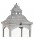 Farol muy alto madera de abeto gris claro rozado estilo clásico 4