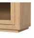 Aparador 4 puertas de cristal en olmo reciclado natural boho 2