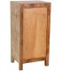 Sinfonier madera de mango tallada acabado crema vintage 3