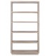 Estantería boho madera maciza de olmo natural reciclado 1