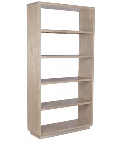Estantería boho madera maciza de olmo natural reciclado