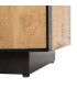 Mueble TV madera mango natural hierro estilo industrial salon 8