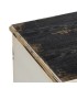 Cómoda madera abeto blanqueada estilo romántico cajones cobre 3