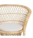 Sillon ratan natural beige trenzado artesanal estilo contemporaneo 4