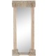 Espejo vestidor XL madera teca tallada a mano natural estilo etnico