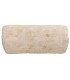 Sofa 2 plazas boho tela pelo largo beige salon comodo moderno 3