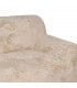 Sofa 2 plazas boho tela pelo largo beige salon comodo moderno 6