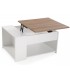 Mesa centro elevable madera MDF melamina moderna almacenaje 1