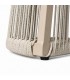 Mesa comedor exterior polywood ratan acero jardin terraza boho 3