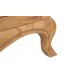 Cómoda pequeña madera mindi natural 3 cajones estilo boho 9