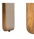 Mesa de centro madera de mango natural estilo boho artesanal 2