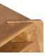Mesa de centro madera de mango natural estilo boho artesanal 3