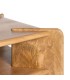 Mesa de centro madera de mango natural estilo boho artesanal 5
