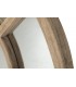 Espejo pared efecto ventana madera mindi natural estilo boho